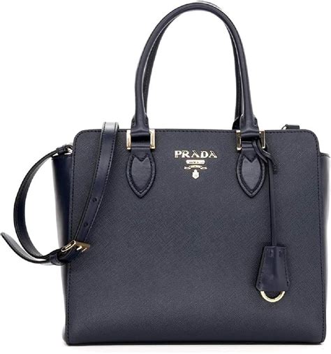 prada purses navy blue